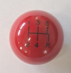 five speed, 5 speed, hms, hanlon motorsports, dragon red, black inlay, red, knob, ball