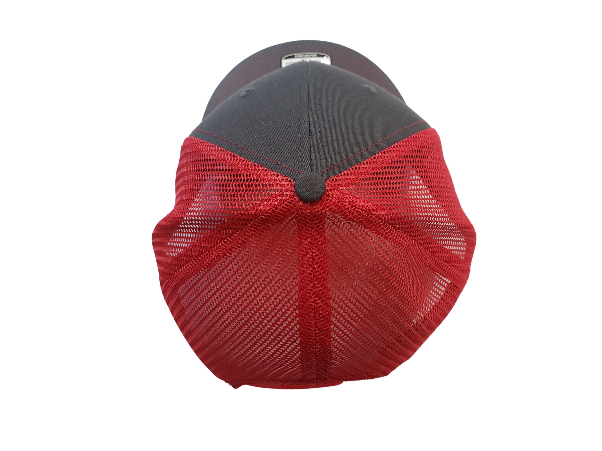 HMS Richardson Trucker Hat - Charcoal/Red - Image 2