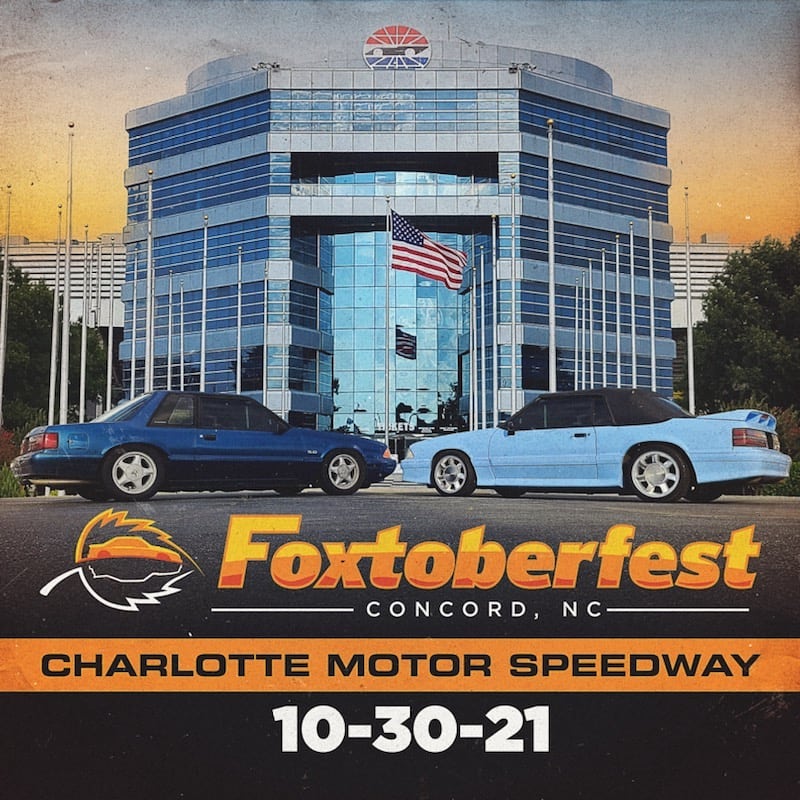 Foxtoberfest, foxbody, mustang, hms, hanlon motorsports, charlotte motor speedway, concord nc, tremec, mustang show