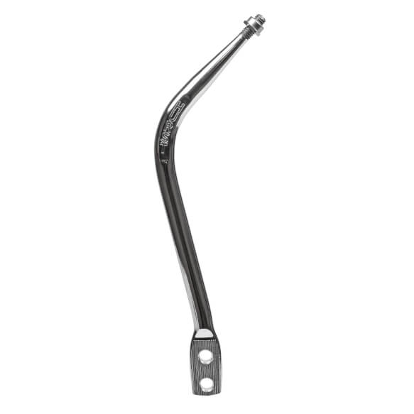 Hurst Shifter Stick Round Bar Chrome 5389016 - 11.12" x 2.26" set back - Image 4