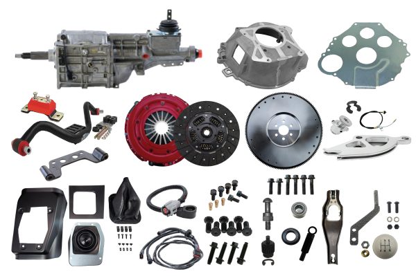 Hanlon Motorsports Tremec T5 Transmission Package - 87-93 Ford Mustang 5.0L SBF, Auto to Manual Transmission Swap