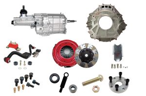 Hanlon Motorsports Tremec TKX Transmission Package - 96-98 Ford Mustang 4.6L, 5.0L Coyote, 5.4L Modular, Manual Transmission (550HP or Less)