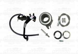 HMS 79-93 Ford Mustang Foxbody Hydraulic Clutch Conversion Kit - For Ford Tremec T-56 Magnum (Factory Manual Transmission)