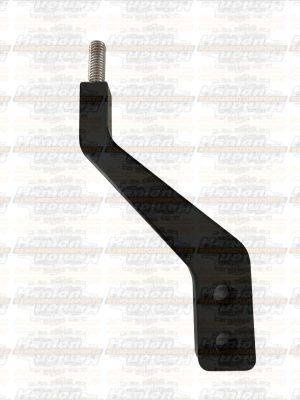 HMS Billet 6 3/4″ Setback Handle – Black