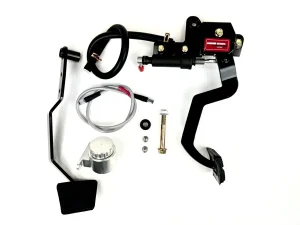 MalWood USA 1975-1979 Chevrolet NOVA AUTO CONVERSION – Hydraulic Master Cylinder Clutch Pedal Kit (Billet Reservoir)